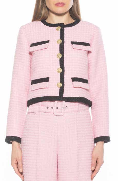 Alexia Admor Rose Tweed Jacket