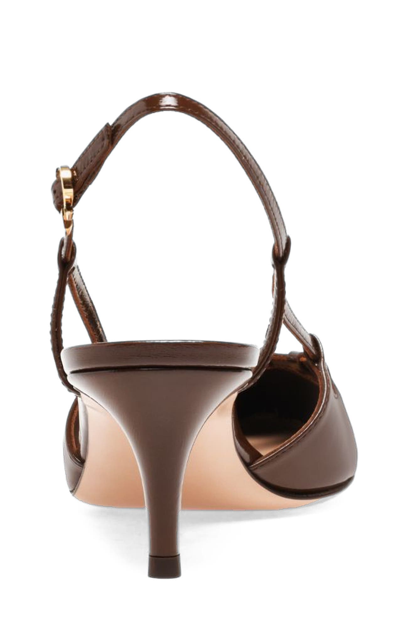 Eloise Slingback, Alternate, color, Brown Nappa
