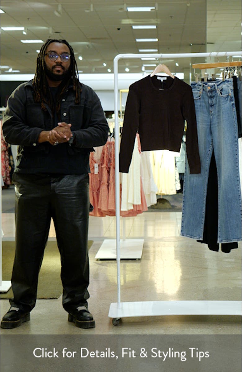 Bonnie Back Cutout Knit Top, sales video thumbnail