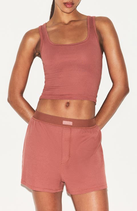 Stretch Cotton Rib Tank (Regular & Plus)