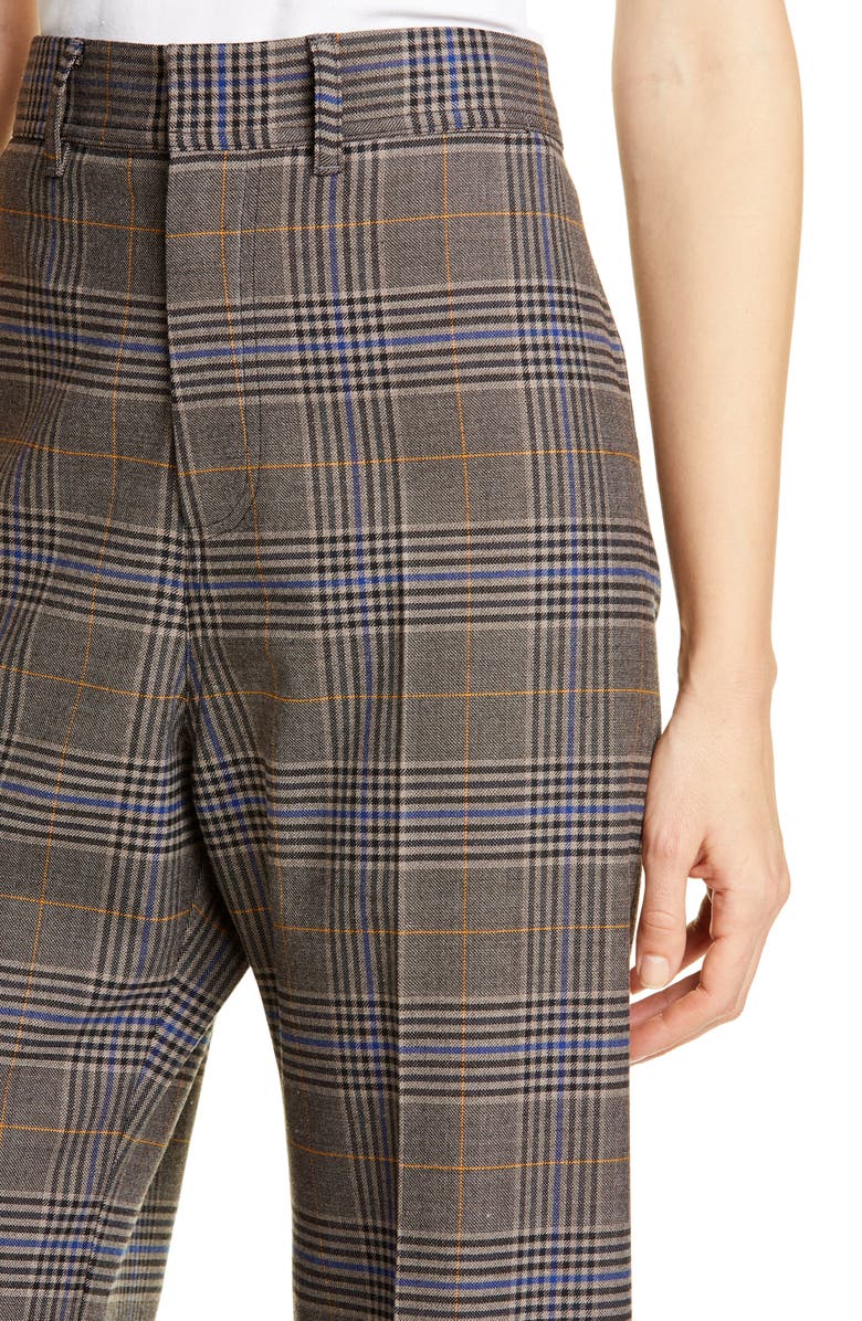 Sea Rowan Plaid Cuff Pants, Alternate, color, 