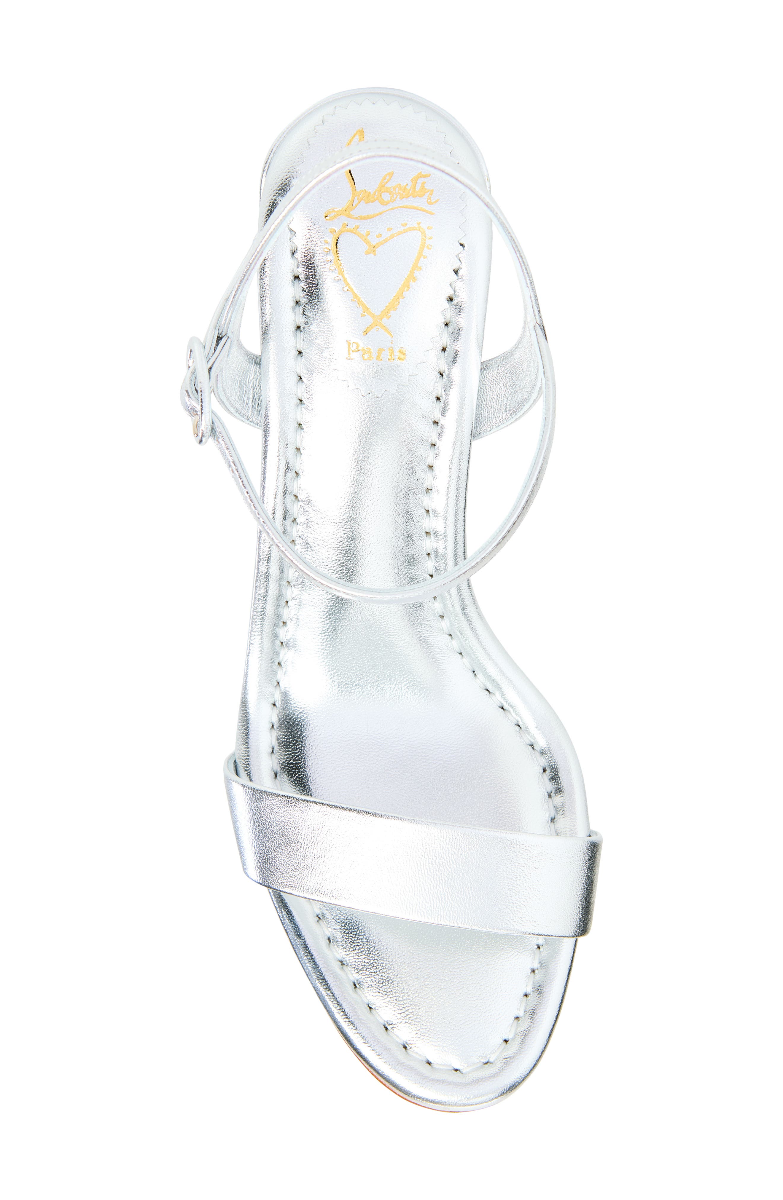 Miss Jane Sandal, Alternate, color, S211 SILVER/ LIN SILVER