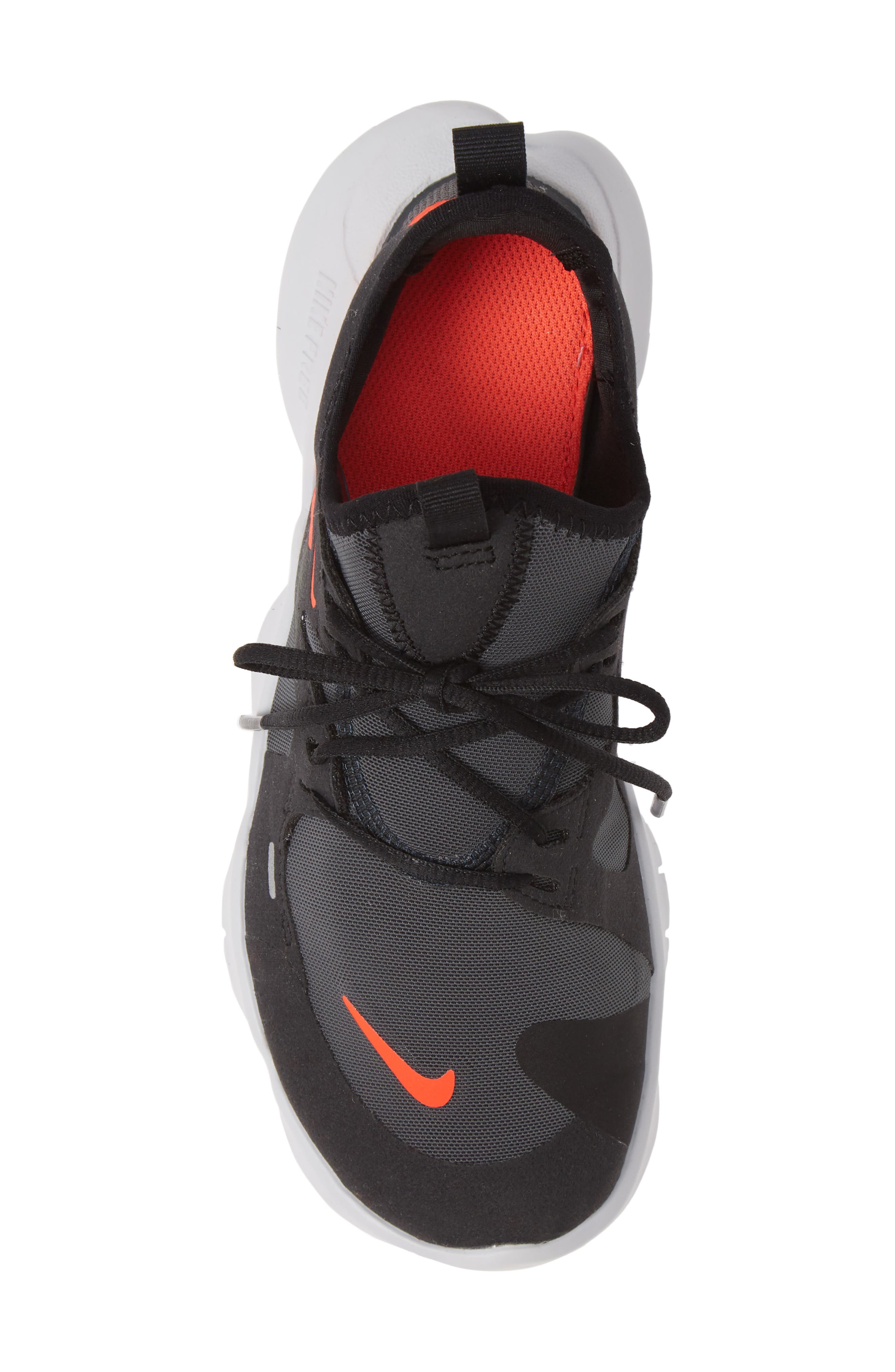 Free Run 5.0 Sneaker, Alternate, color, BLACK/ BRIGHT CRIMSON