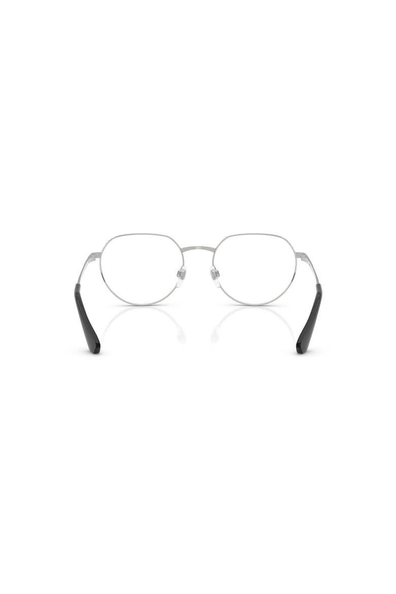 54mm Round optical glasses, Alternate, color, Silver