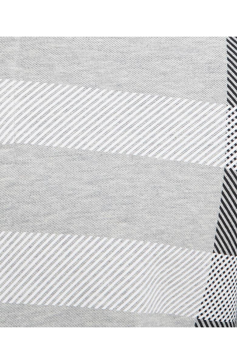 Barbour Blaine Tartan Long Sleeve Polo, Alternate, color, Grey Marl