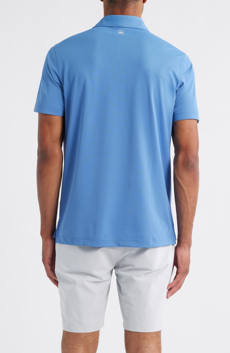 Peter Millar Crown Crafted Soul Performance Mesh Polo, Alternate, color, Lunar Blue