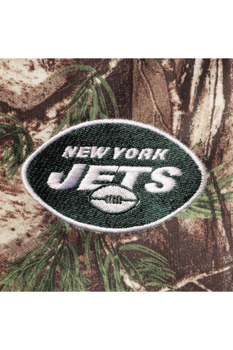 Men's Dunbrooke Realtree Camo New York Jets Trophy Tech Fleece Full-Zip Hoodie, Alternate, color, Realtree Camo