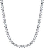 Leni James The Kate 3 Prong 3mm Tennis Necklace