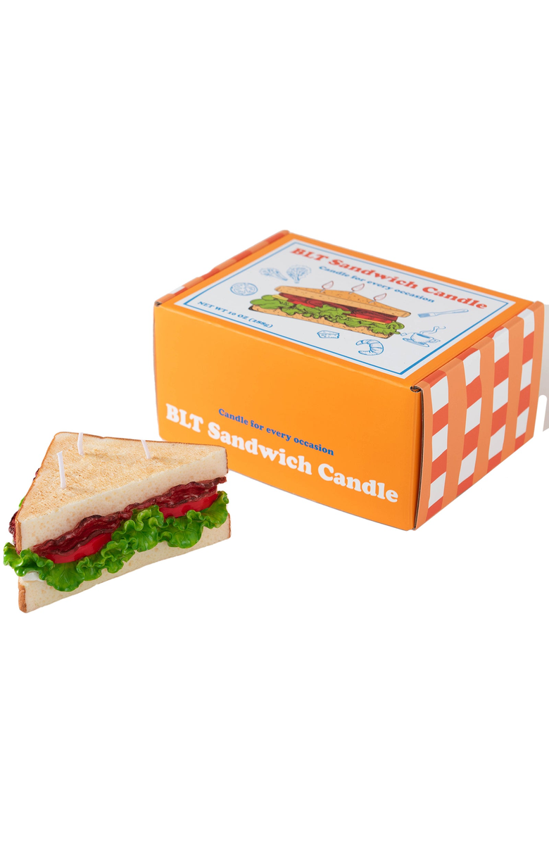 Southlake gifts Bacon Lettuce Tomato Sandwich Candle, Alternate, color, NO COLOR