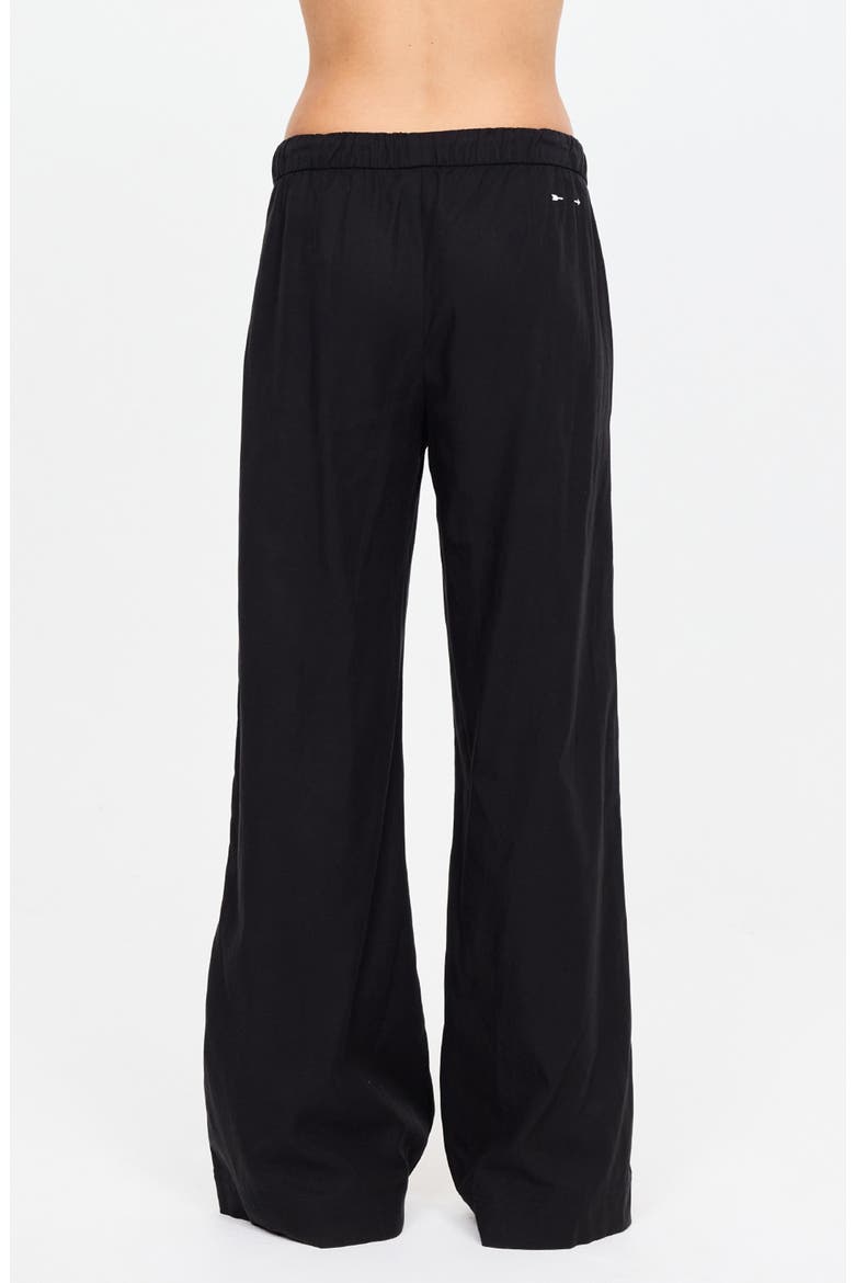 Elita Wide Leg Pants, Alternate, color, BLACK