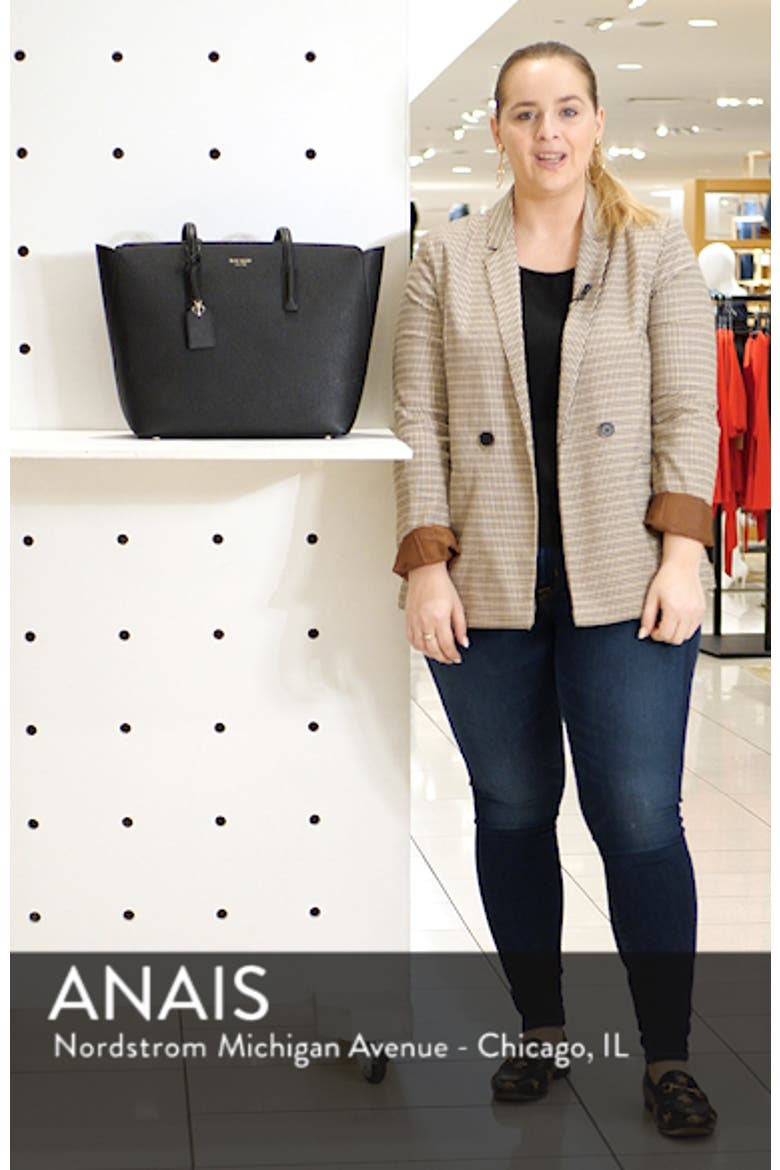 large margaux leather tote video