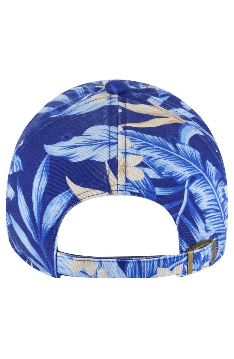 '47 Men's '47 Royal Philadelphia 76ers Tropicalia Floral Clean Up Adjustable Hat, Alternate, color, Royal