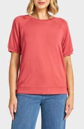 matty m. Raglan Short Sleeve Top