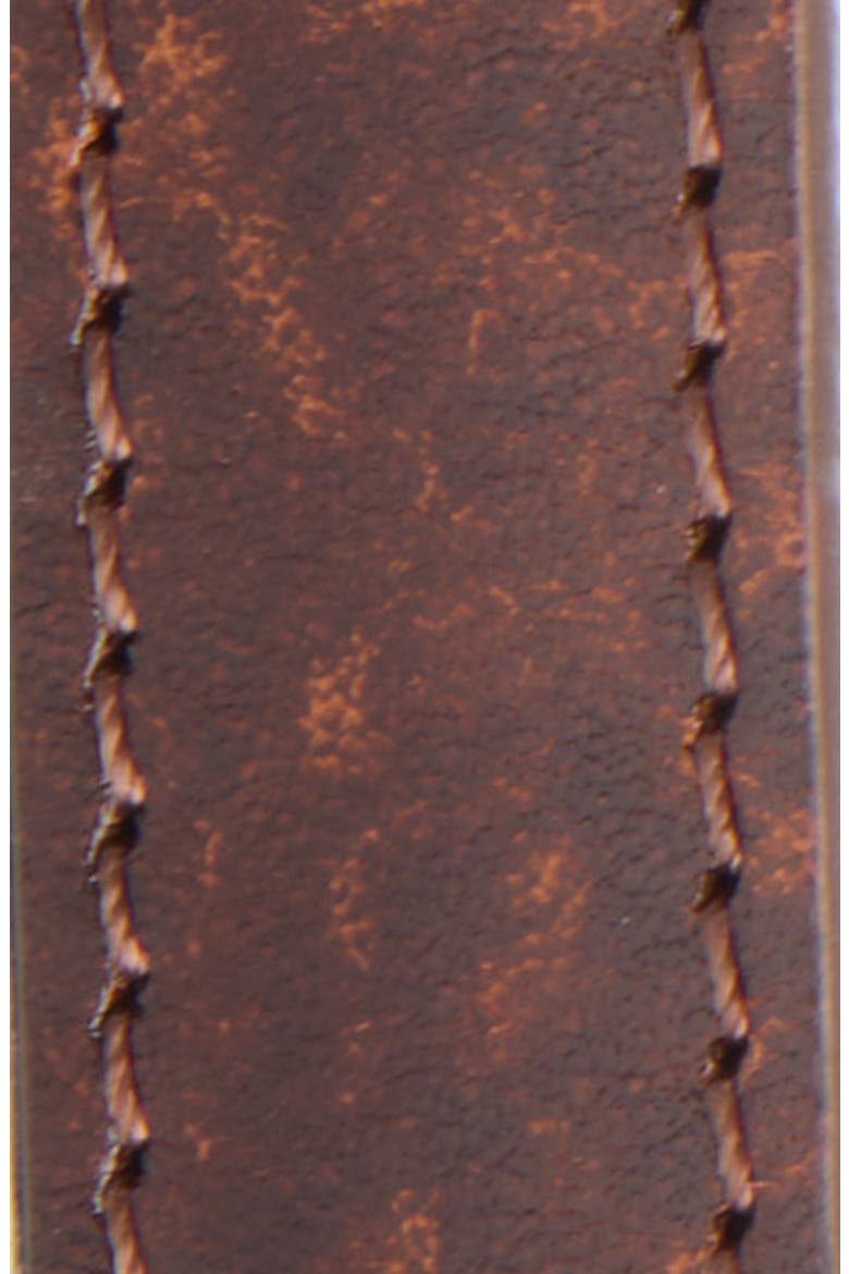 Bolton Leather Belt, Alternate, color, CHOCOLATE