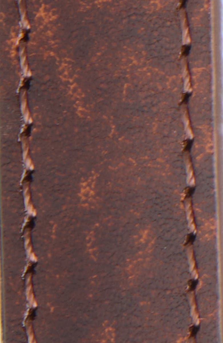 Isabel Marant Bolton Leather Belt, Alternate, color, Chocolate