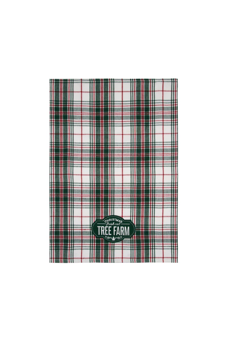 C&F Home Christmas Tree Farm Towel, Alternate, color, Red