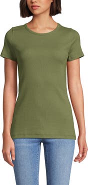 Lands' End Cotton Rib T-shirt