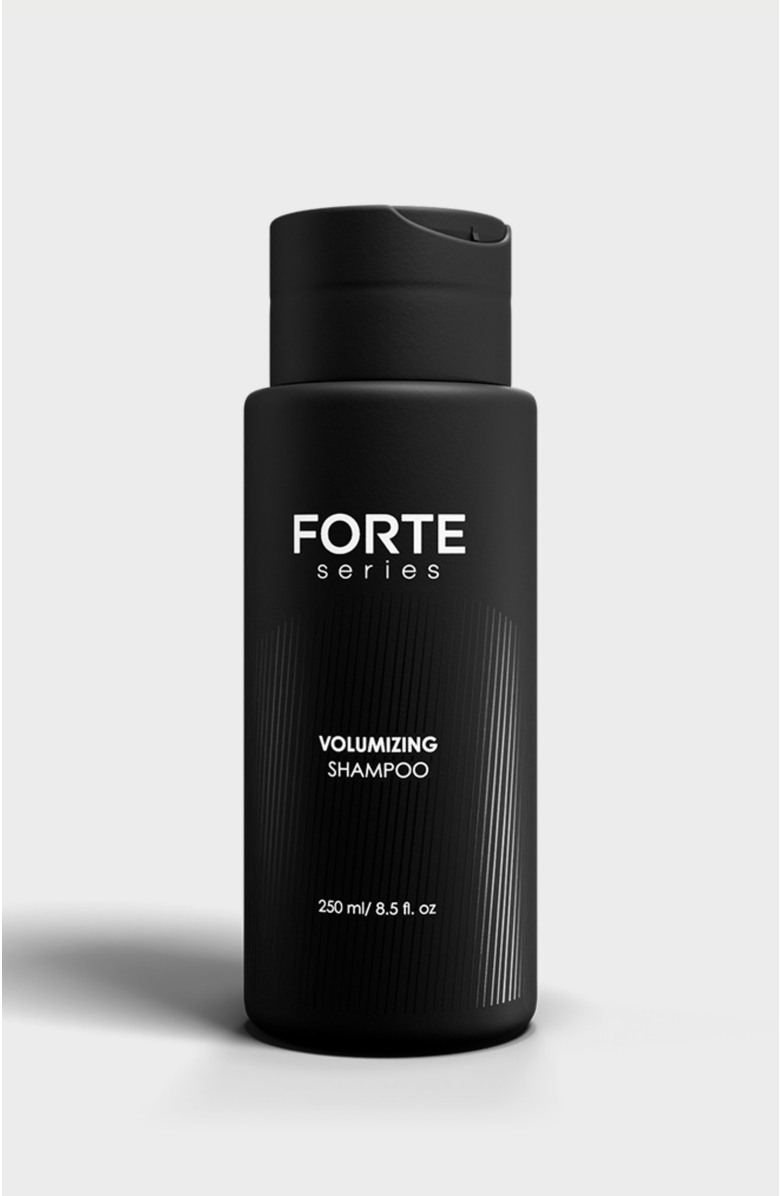 Forte Series Volumizing Shampoo. Lightweight Cleanse, Root Lift & Fuller-Looking Hair, Main, color, Black