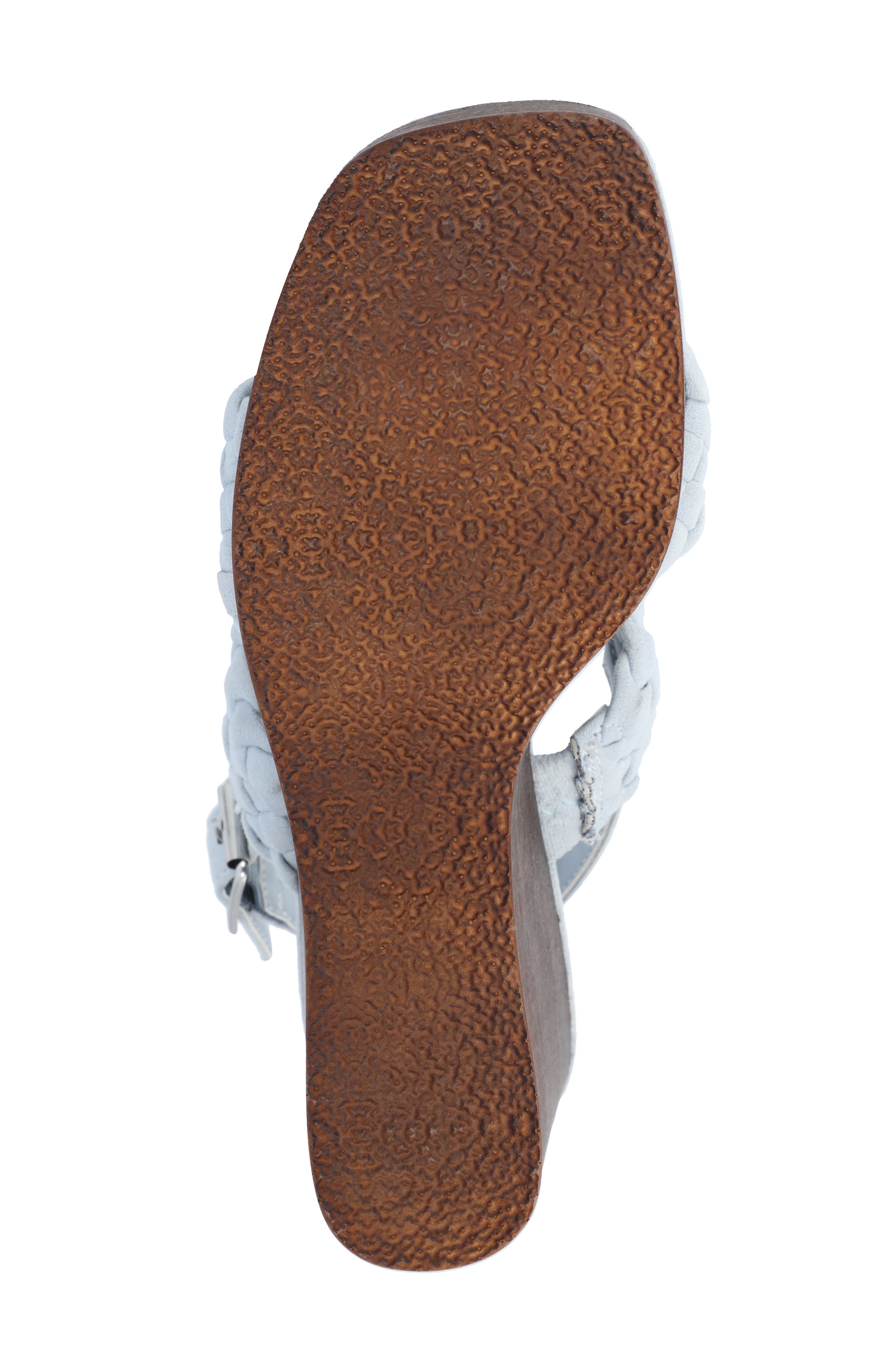 Ayvee Wedge Sandal, Alternate, color, BLUE