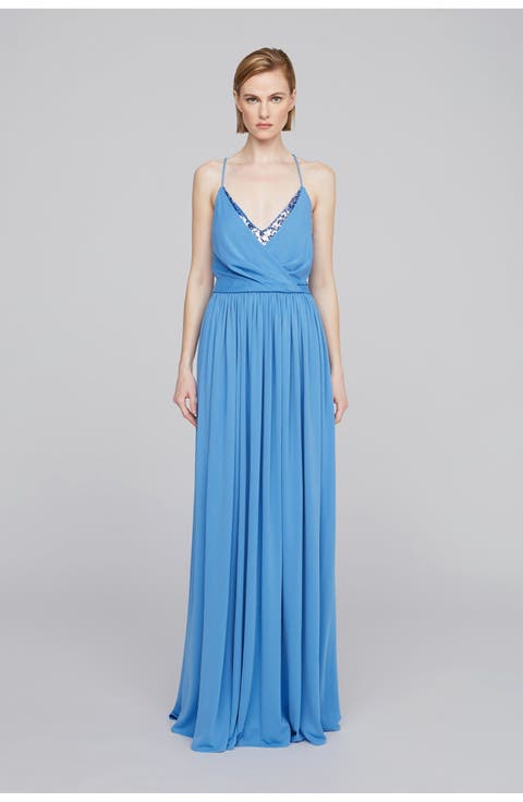 Jeanne Matte Jersey Gown