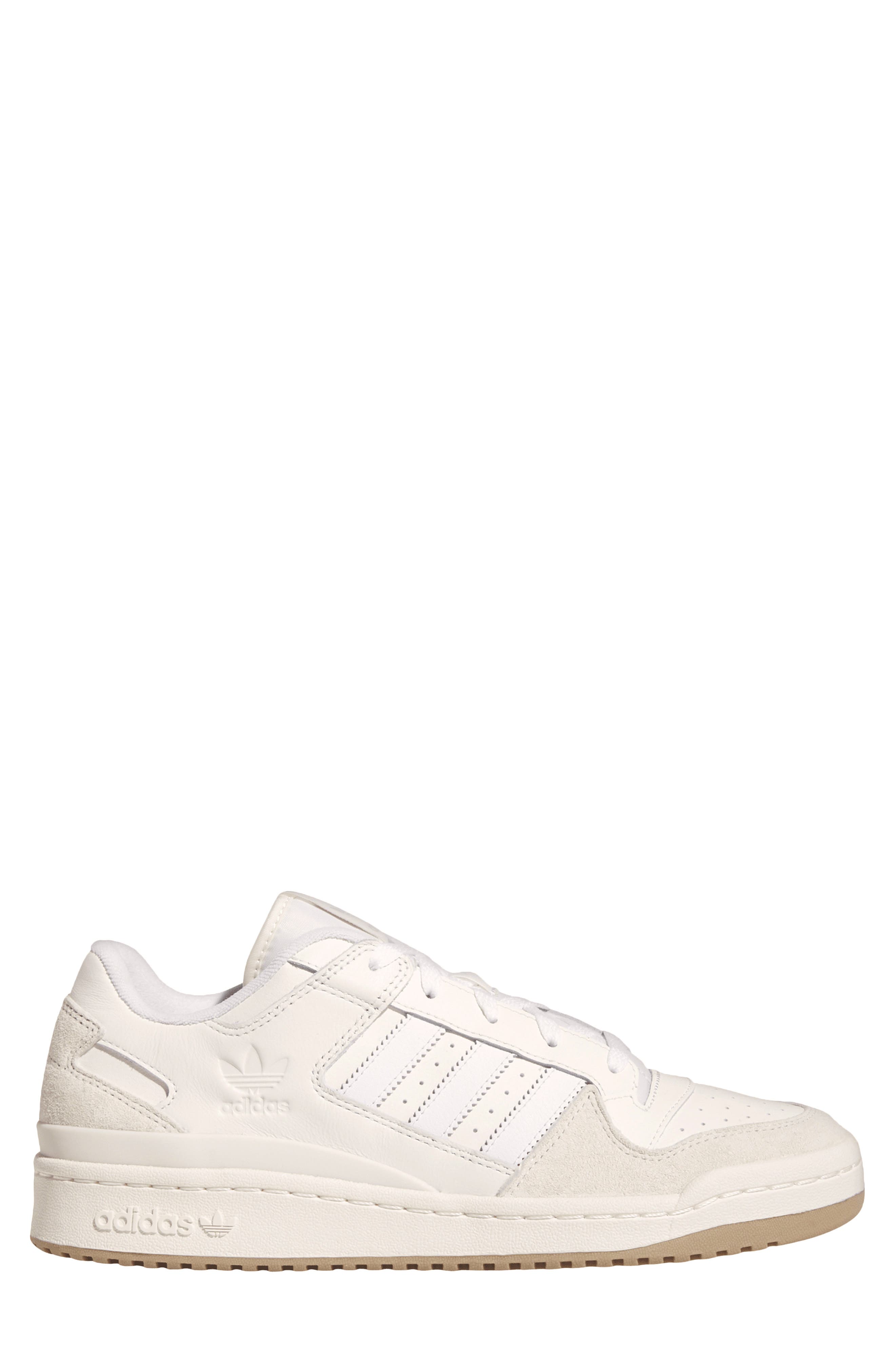 Forum Low Basketball Sneaker, Alternate, color, CHALK WHITE/ CRYSTAL WHITE