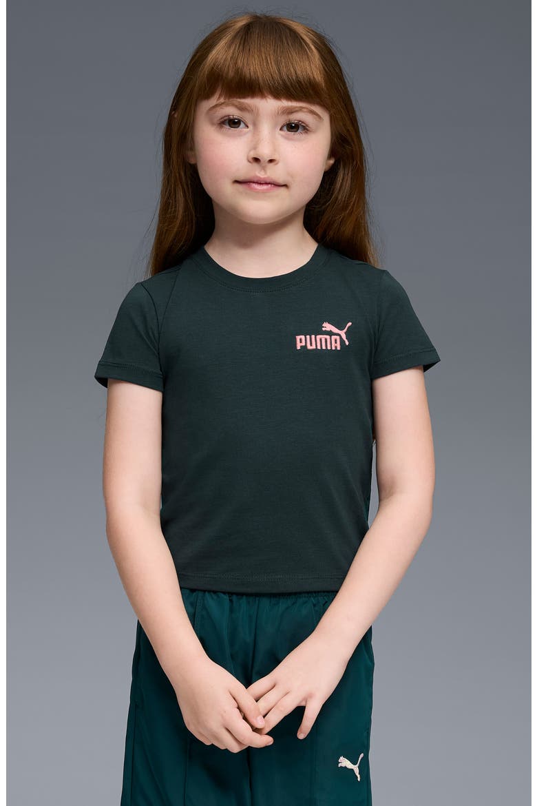 Kids' Foundations Stretch Cotton T-Shirt, Alternate, color, GREEN TERRAIN