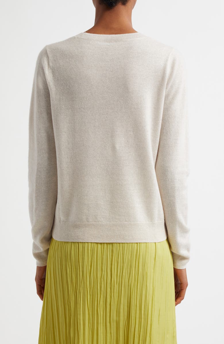 MARGARET O'LEARY Cashmere & Linen Crewneck Sweater, Alternate, color, 