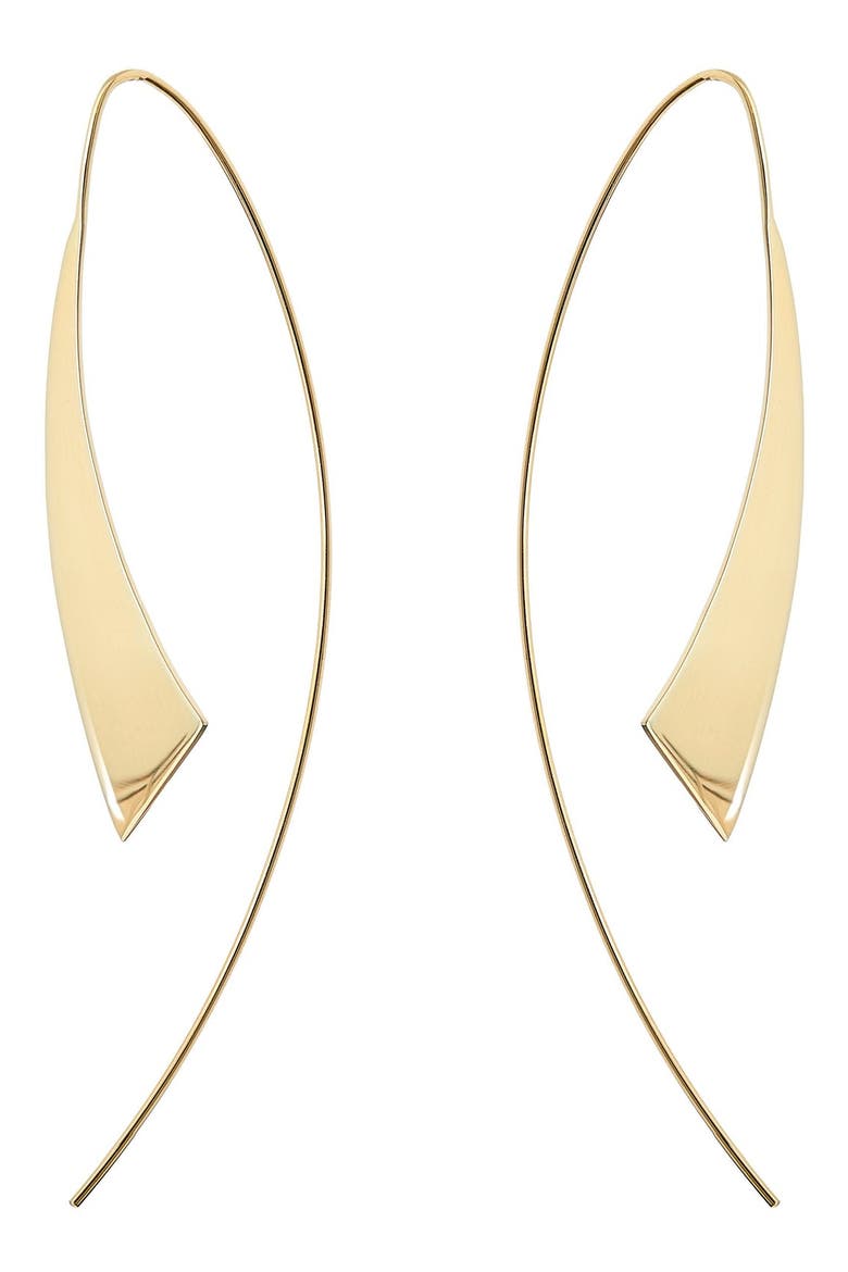 Jewelry Threader Earrings, Main, color, YELLOW GOLD