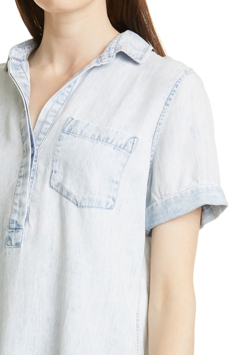 Rails Valerie Raw Hem Shirtdress, Alternate, color, 