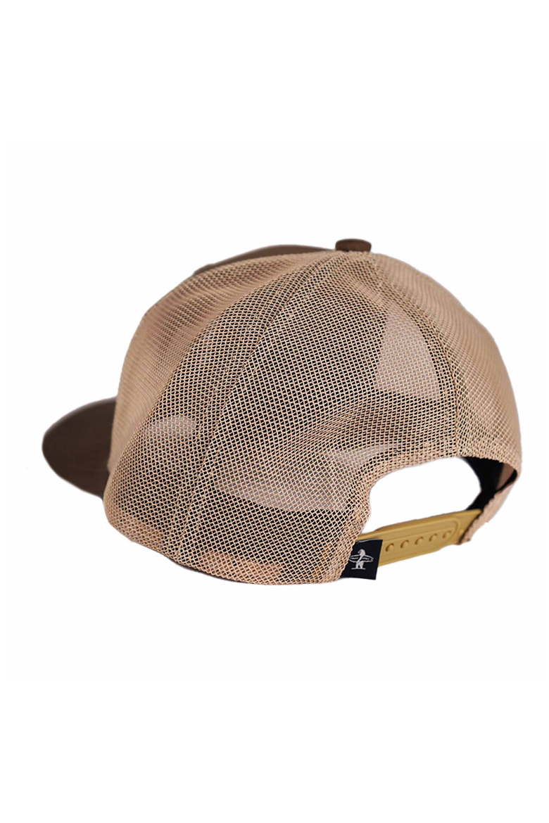 19th Street Snapback Hat, Alternate, color, Brown / Khaki