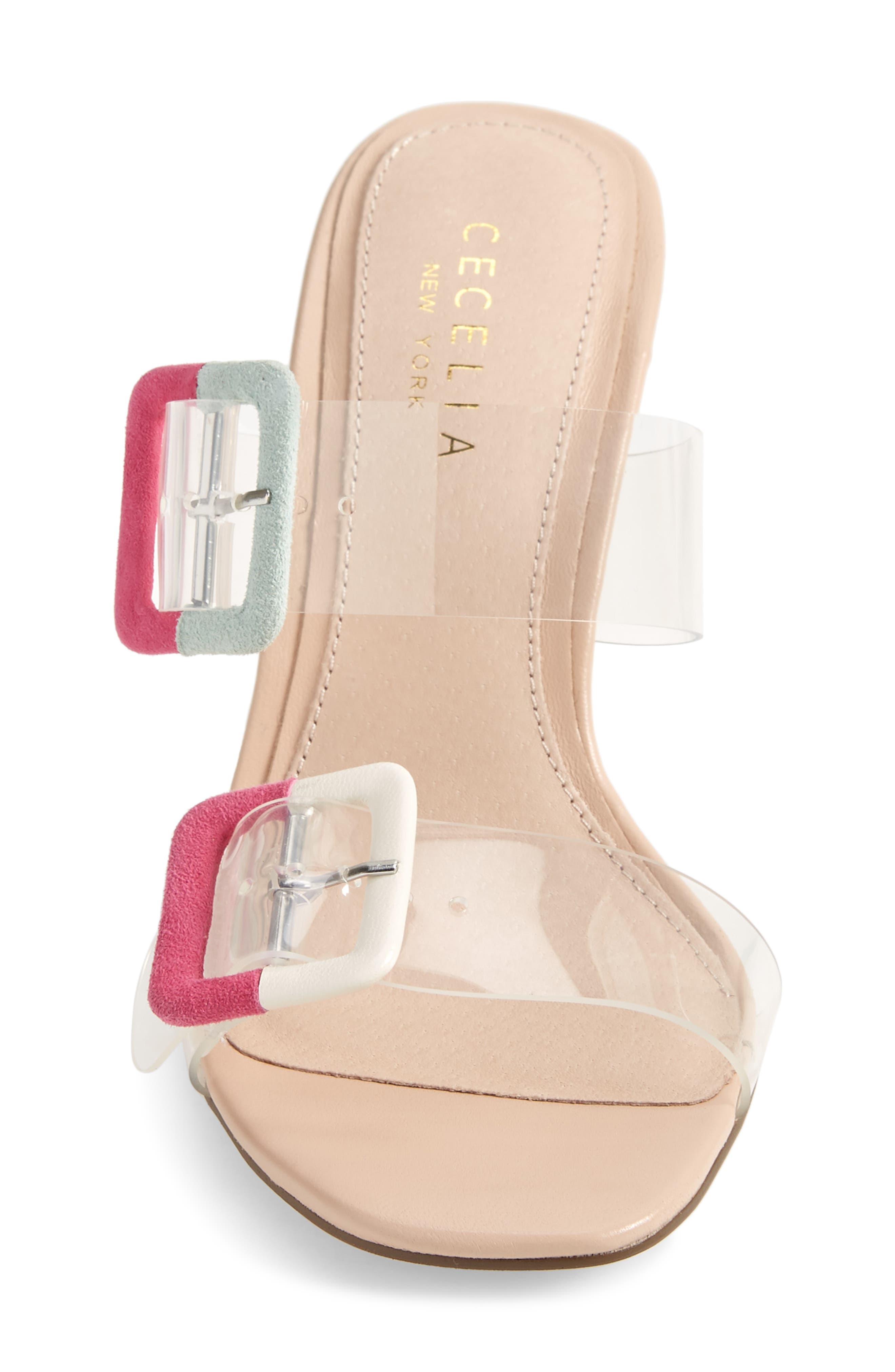 Vannah Slide Sandal, Alternate, color, TAN MULTI LEATHER