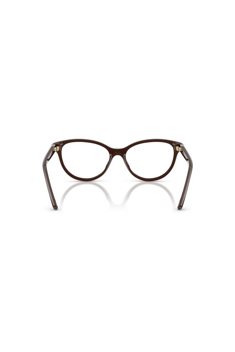 54mm Cat Eye optical glasses, Alternate, color, Brown