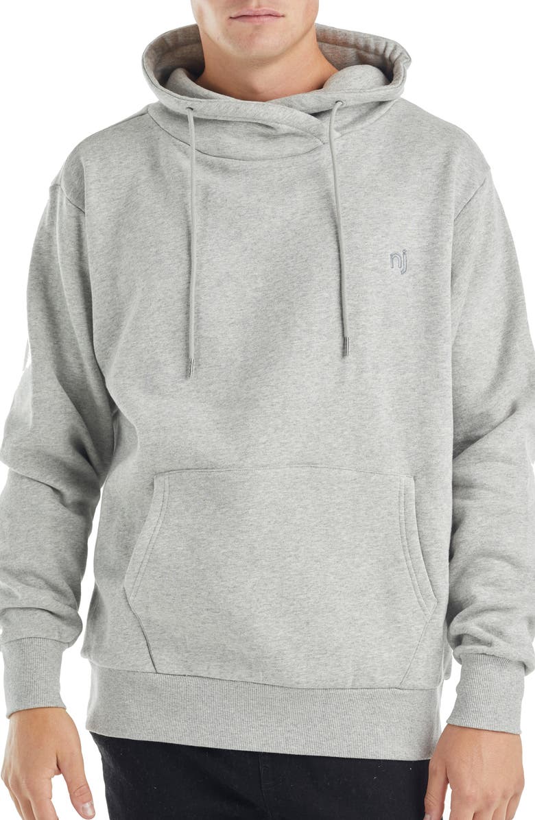 NANA JUDY Authentic Funnel Neck Stretch Cotton Hoodie, Main, color, 