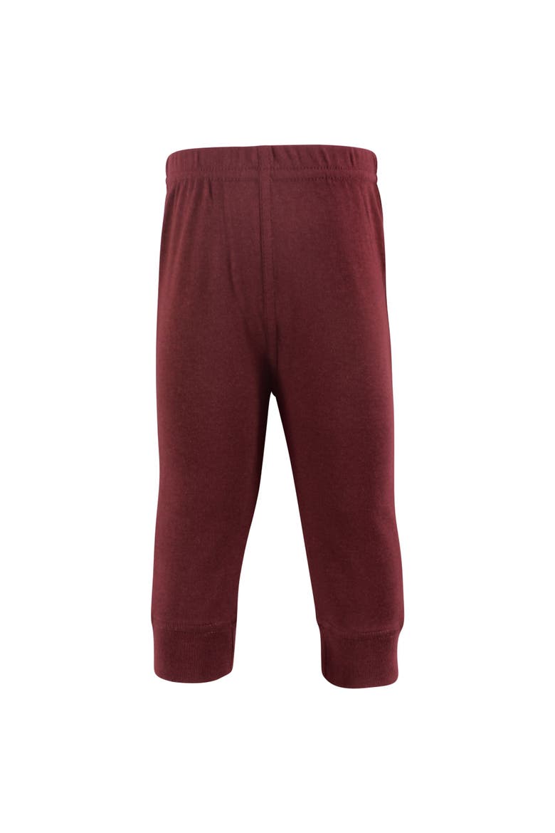 Four-Piece Collection of Bottoms, Alternate, color, Stripe Burgundy Olive