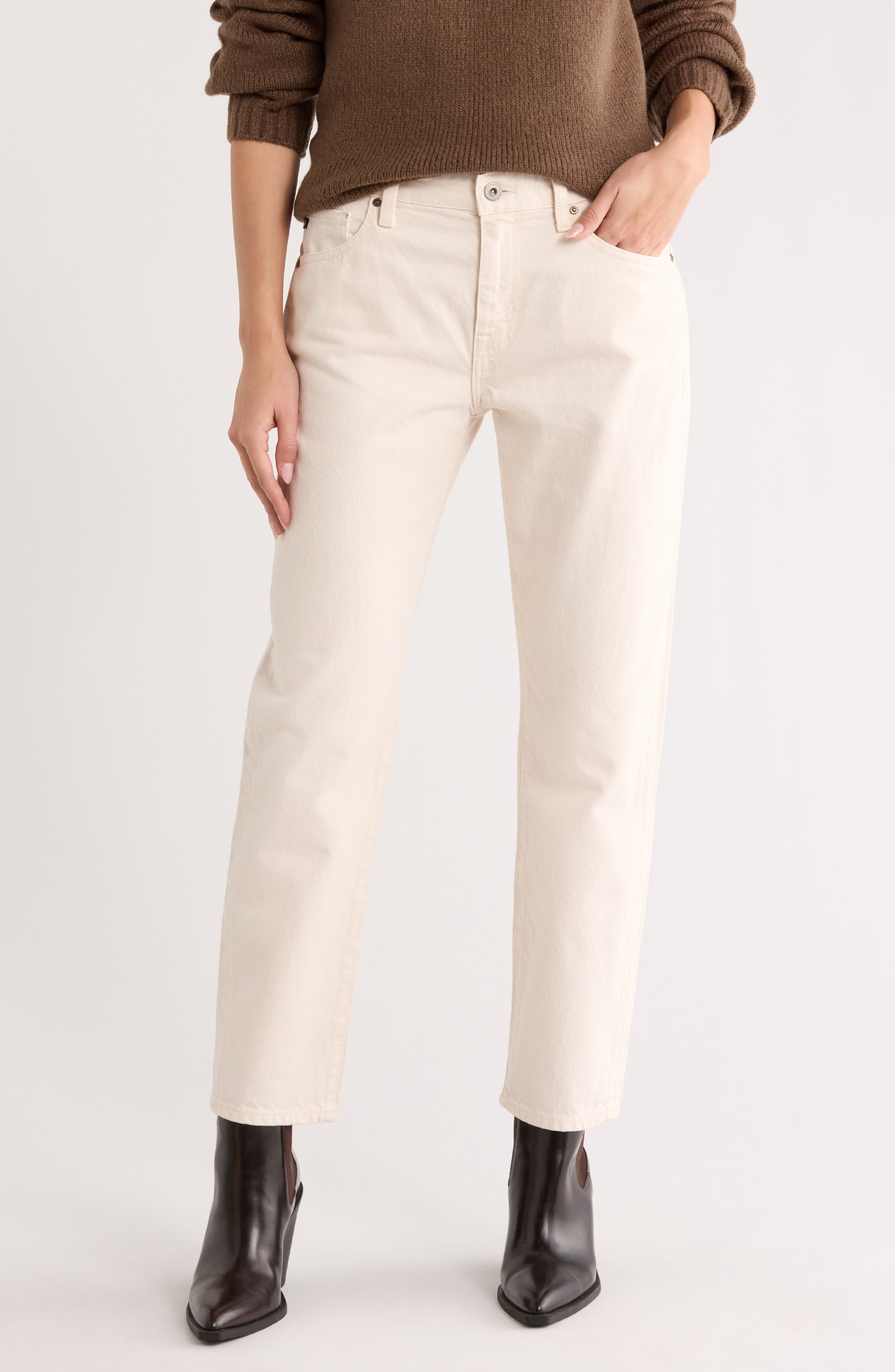 AG Ex-Boyfriend Mid Rise Slouchy Slim Jeans
