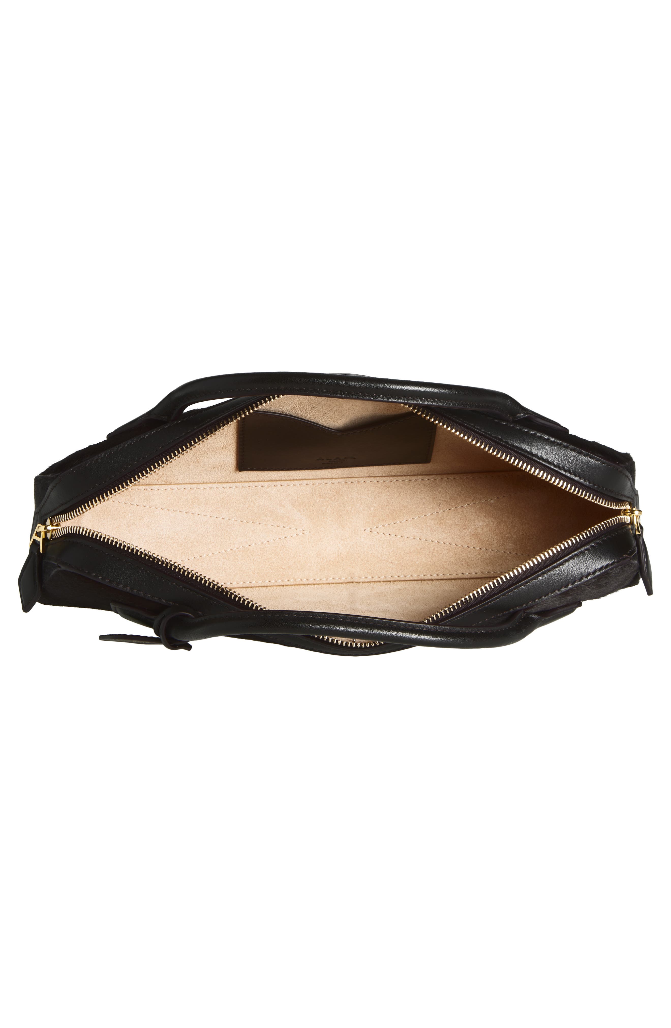 Alaïa Le Teckel Genuine Calf Hair East/West Clutch, Alternate, color, 