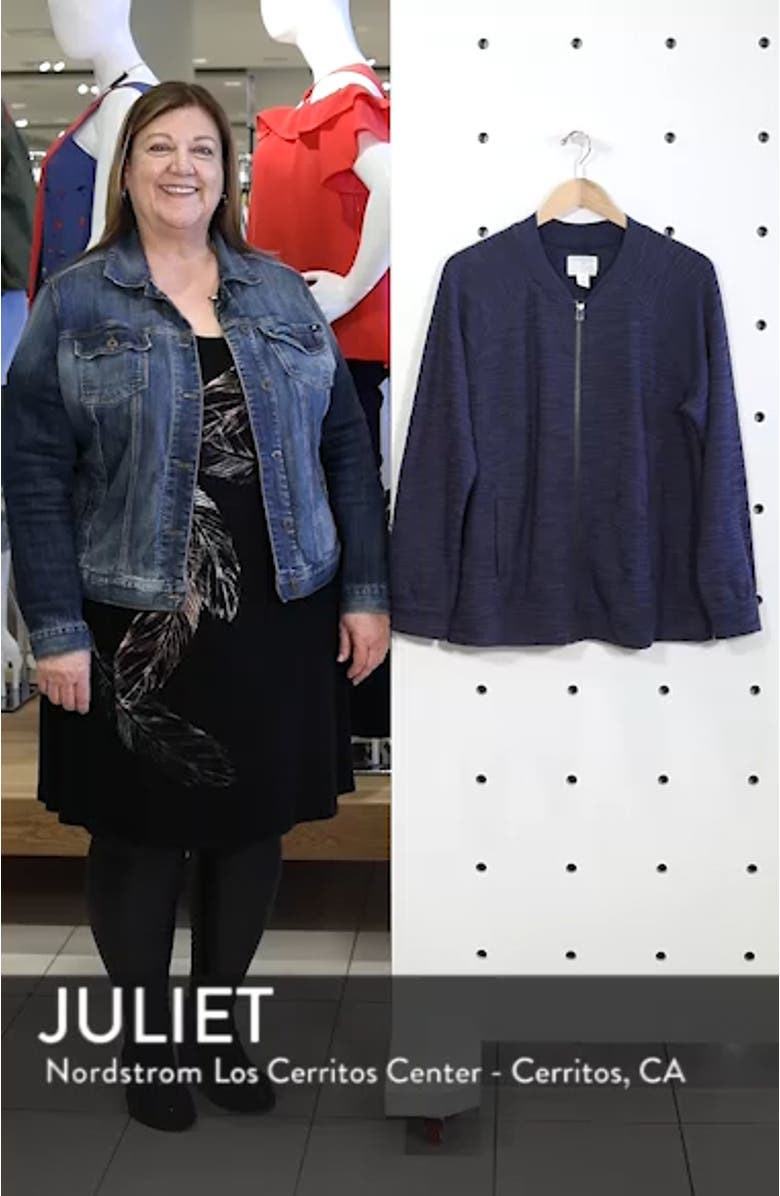 Knit Bomber Jacket, sales video thumbnail