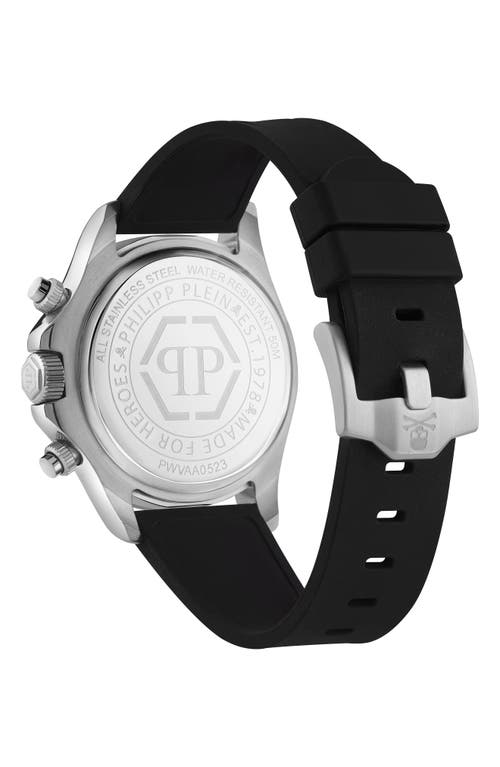 Philipp Plein Nobile Racing Chronograph Watch In Stainless Steel
