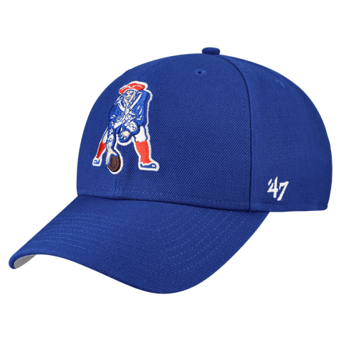 Men's '47  Royal New England Patriots MVP Adjustable Hat