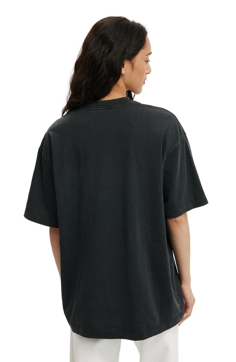 Cotton On The Lcn Music Boxy Graphic Tee, Alternate, color, Willie Nelson 81  Tour