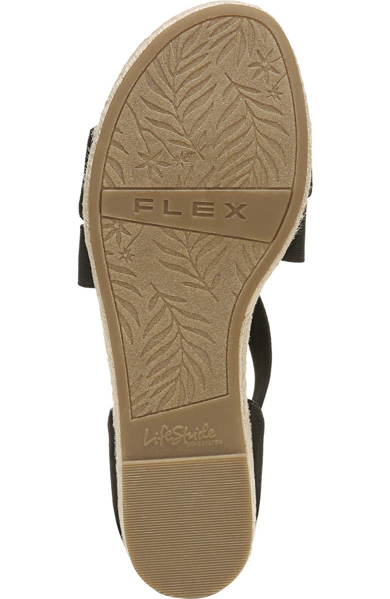 LifeStride Siesta Espadrille Wedge Sandal, Alternate, color,