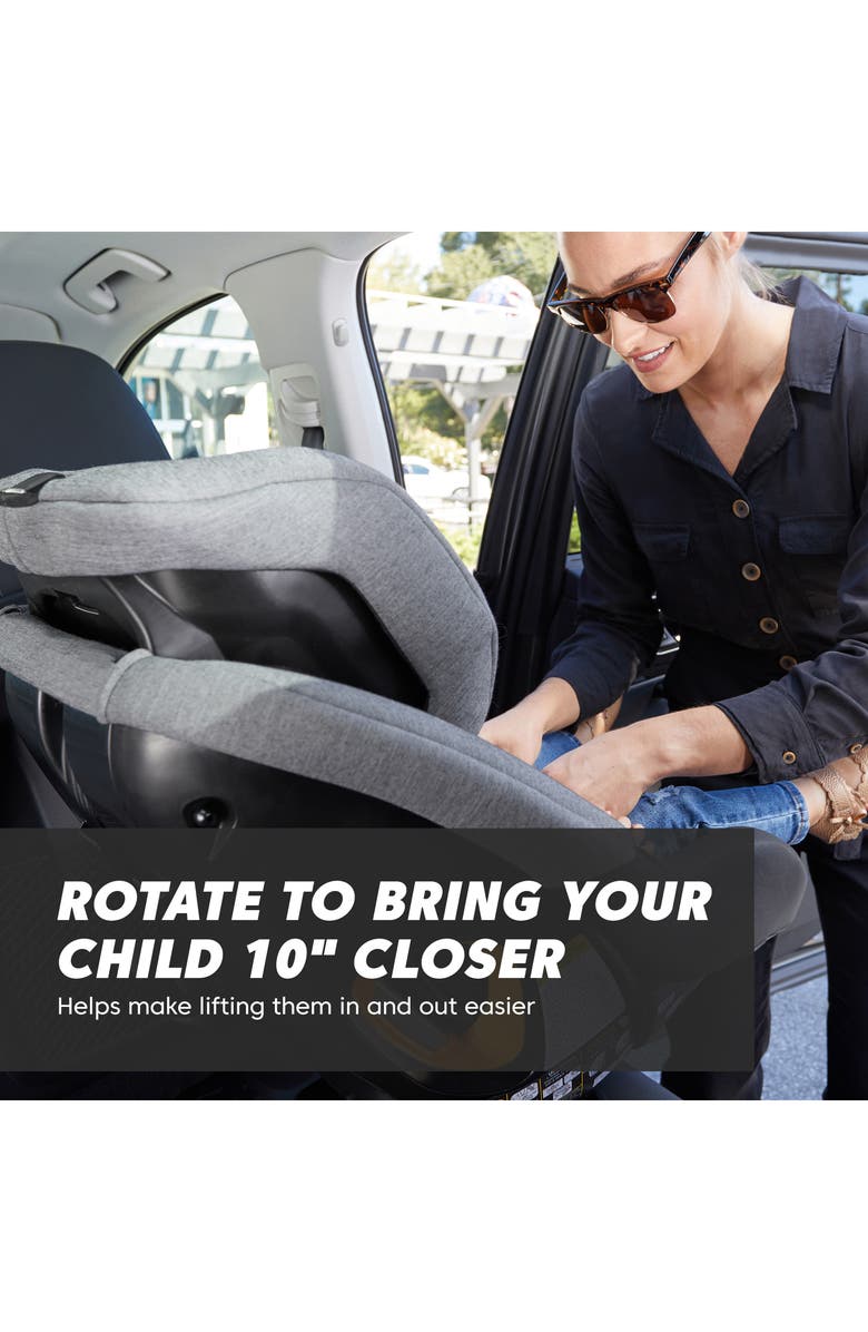 Baby Jogger City Turn<sup>™</sup> Rotating Convertible Car Seat, Alternate, color, Onyx Black