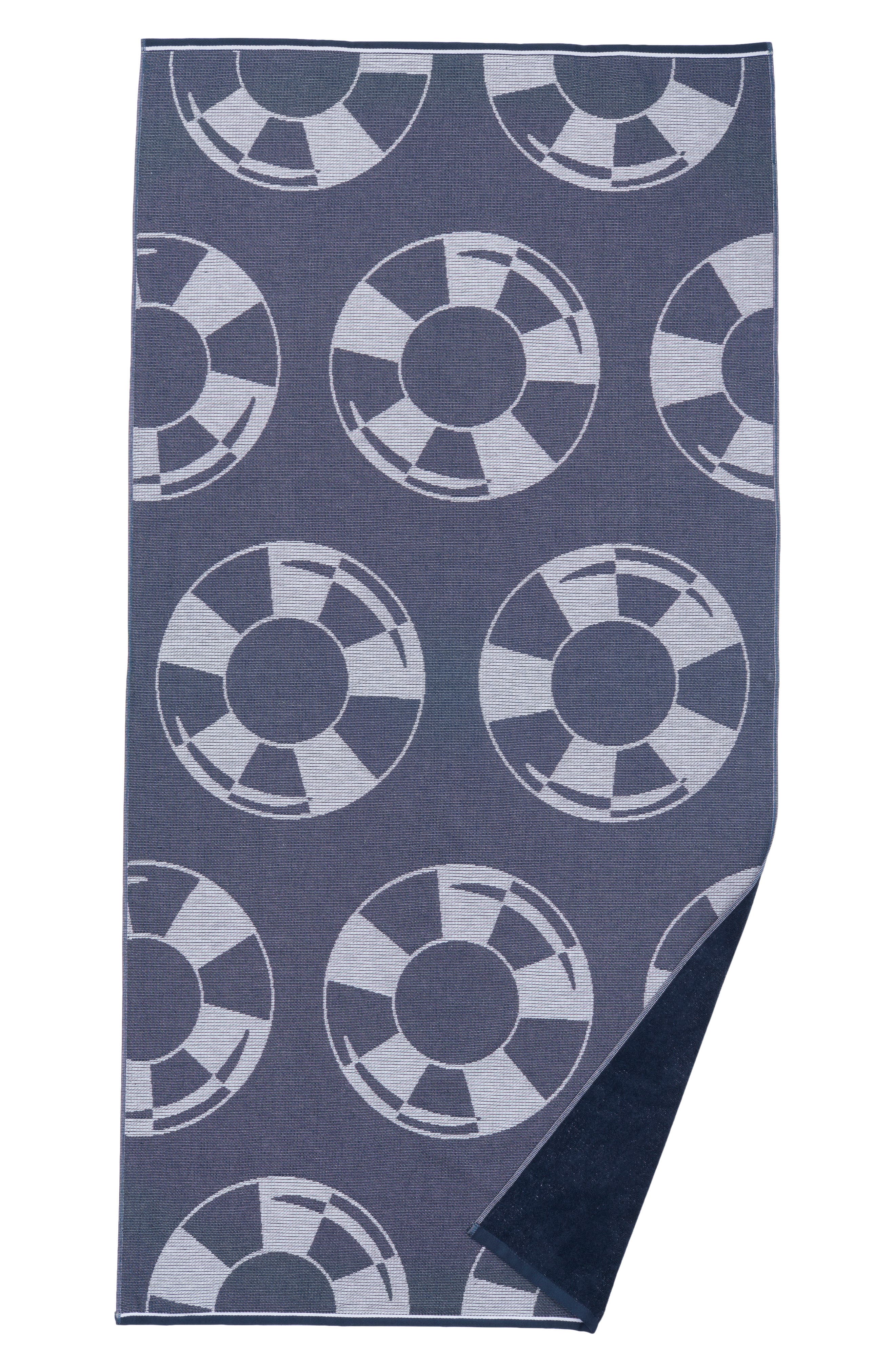 NORDSTROM RACK Float Along Cotton Terry Beach Towel