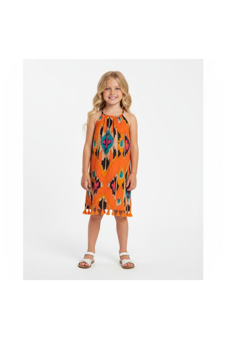 Mini Chantal Dress, Alternate, color, Orange