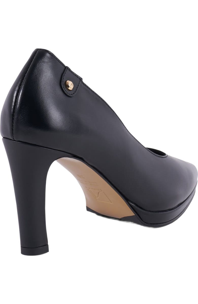 Stinaa.J Isa Orthopedic Pointed Toe Pumps, Alternate, color, Black Leather