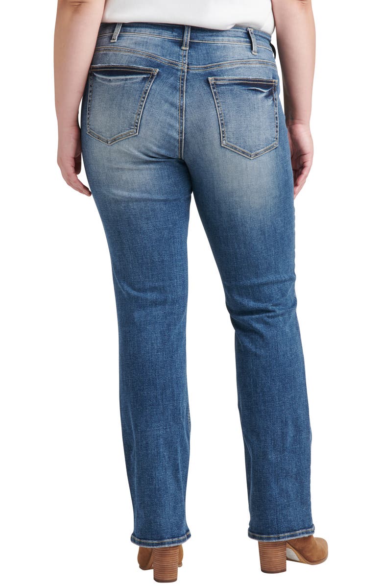 Silver Jeans Co. Suki Mid Rise Slim Bootcut Jeans, Alternate, color, Blue