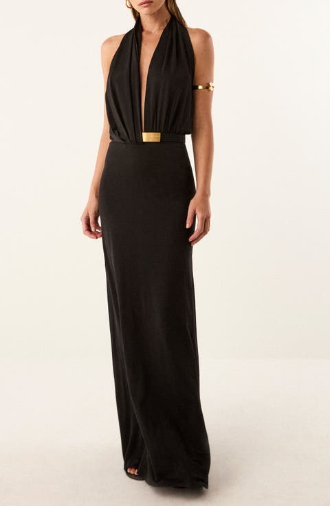 Rosana Sleeveless Maxi Cover-Up Dress
