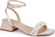 Jewel Badgley Mischka Payton Ankle Strap Sandal