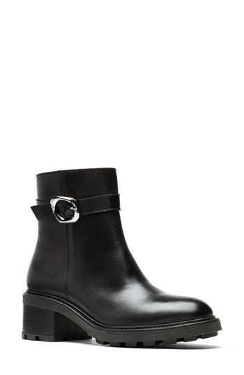 La Canadienne Avon Waterproof Buckle Boot In Black