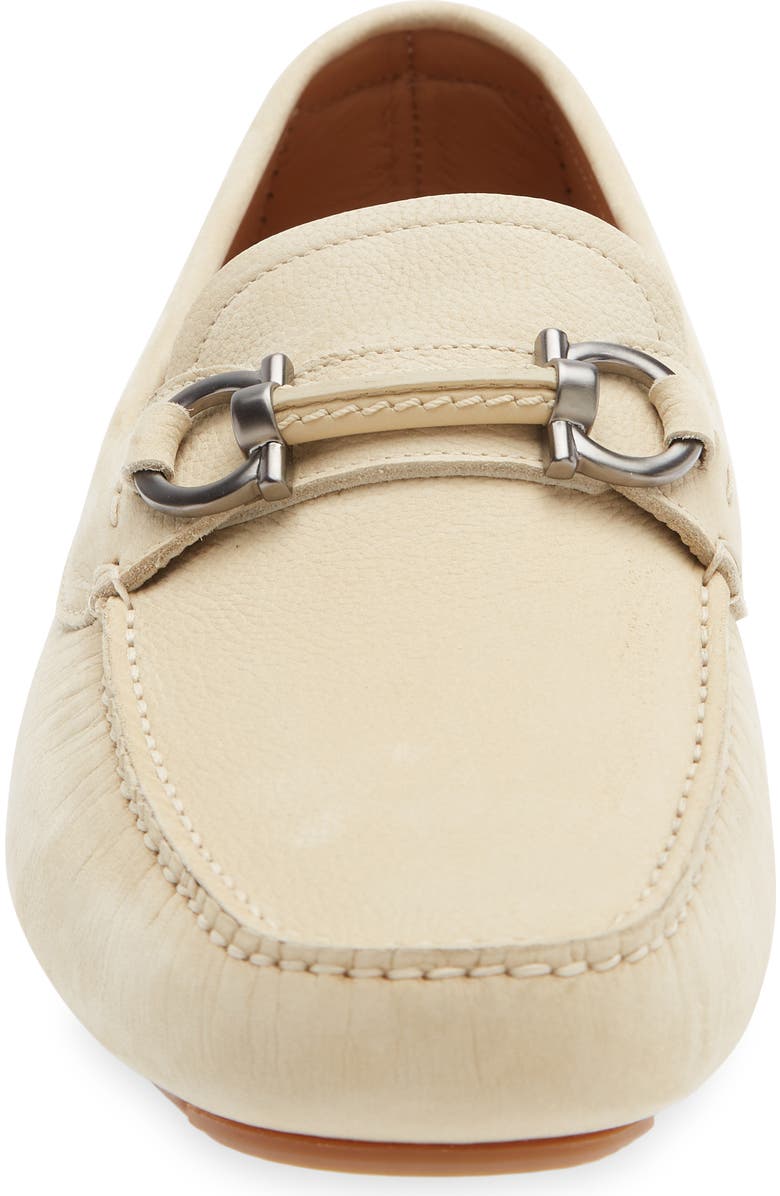 FERRAGAMO Sunday Driving Loafer, Alternate, color, Ecru New Biscotto